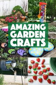 You have little room to your house and do not know what to do with it. Garden Crafts 47 Garden Craft Ideas You Can Make