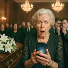 At my husband's funeral, I got a text from an unknown number: "I'm alive.  Don't trust the 𝘤𝘩𝘪𝘭𝘥ren." I thought it was a cruel prank. Then a second  message arrived with a