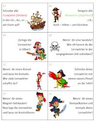 Familienklasse Piratenklasse Deutsch Erste Klasse Deutsch Unterrichtsmaterial