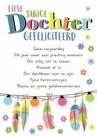 Pin Van Magda Segers Op Verjaardag Afbeeldingen In 2021 Verjaardagswensen Dochter Verjaardagswensen Verjaardag Gedichten
