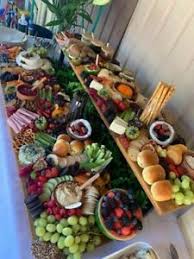 Before resorting to a bowl of sad crisps and cheap dips, consider the new party platter: Lg Grazing Board Cheese Platter Charcuterie Board 2 Tier One With Legs Flat Pack Ebay