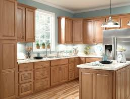 Image Result For Oak Kitchen Colour Schemes Blue Kitchen Walls Kitchen Wall Colors Kitchen Remodel