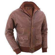 The Genuine A 1 Leather Flight Jacket Hammacher Schlemmer Meticulously Reproduced With Genuine Perio Leather Flight Jacket Leather Jacket Men Flight Jacket