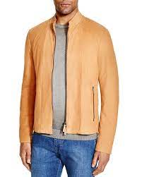 Armani Collezioni Slim Fit Lamb Leather Jacket In 2019 Leather Jacket Leather Jackets Online Jackets