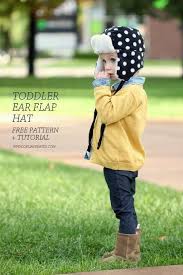 Toddler Ear Flap By Delia Creates Sewing Pattern Sewing Kids Clothes Sewing Patterns For Kids Sewing For Kids