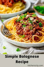 Simple Bolognese Recipe Ingredients Of Homemade Bolognese Sauce Recipe In 2021 Bolognese Recipe Bolognese Recipe Easy Easy Spaghetti Bolognese