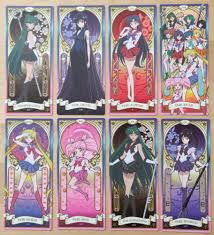 Sammlerstück es weißt nur leichte gebrauchsspuren an den seiten und ecken auf (siehe bild) The Sailor Moon Tarot Majors Only Benebell Wen