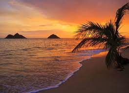 Lanikai Beach At Sunset Lanikai Beach Hawaii Beaches Oahu Vacation Rentals