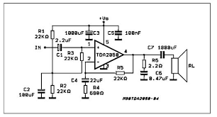 Build tda2005 / tda2004 amplifier circuit diagram for your room. Tda Amplifier Circuits