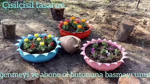 Araba Lastiginden Cicek Bahcesi Geri Donusum Youtube