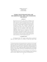 Leasing auto rulate cu garantie. Pdf Energy Decentralization And Decarbonization The Case Of Romania And Malta