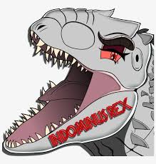 Jurassic world indoraptor coloring page. Jurassic World Indominus Rex Fanart Transparent Png 800x799 Free Download On Nicepng