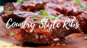 Country style pork ribs are cut from meat near the shoulder (aka pork butt) near the rib end of the pork loin. Country Style Ribs In The Masterbuilt Electric Smoker Youtube