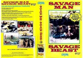 Savage Man, Savage Beast (1975) VHS Video Cover Art