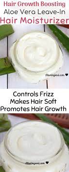 Diy Aloe Vera Leave In Hair Moisturizer Recipe Moisturize Hair Hair Growth Spray Aloe Vera For Hair