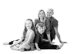 Black And White Family Portrait Family Portraits Family Photoshoot Black And White Family Portraits