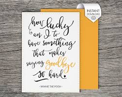 Here are 25+ examples of uplifting and heartfelt messages write or say to your mentor and teacher. Printable Farewell Card Printable Goodbye Card How Lucky Am Etsy