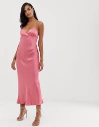 Bec Bridge Vision Of Love Midi Dress In Rose Pink Lyst