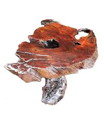 Log coffee table with real antler accents. Custom Redwood Slab Coffee Table 50 Harbour Quality Redwood Products