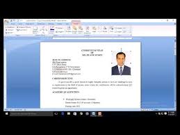 how to add picture resume and cv bangle