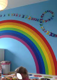 Rainbow And Butterfly Bedroom Rainbow Room Kids Rainbow For Rainbow Room Decor Rainbow Room Kids Rainbow Room Girls Rainbow Bedroom