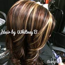 Reds Blonde Caramels And Browns Hair Color Highlights Lowlights Hair Of Course Pinterest Hair Color Highlights Hair Styles Hair Highlights