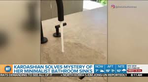 kim kardashian's bathroom sink mystery