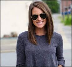 Ein guter schnitt macht mittellanges haar sehr einfach zu handhaben. Frisuren Mittellange Haare Braun Frisure Mode 2018 Einfache Frisuren Haarschnitt Mittel Mittellanger Haarschnitt Stumpfe Schnitte