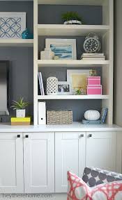 Ikea Diy Built In Hack Using Ikea Cabinets And Shelves Ikea Built In Ikea Cabinets Ikea Diy