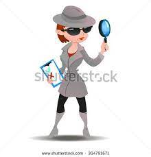 Spy Stock Photos Images Pictures Detective Girl Magnified Images Mystery Shopper