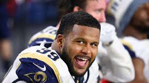 Aaron Donald wanted No. 97 but Eugene Sims was charging too much