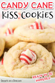 S' mores hershey's kiss cookies from six sisters' stuff this is a great treat for s'more and cookie lovers! Candy Cane Kiss Cookies Candy Cane Hershey Kiss Cookies
