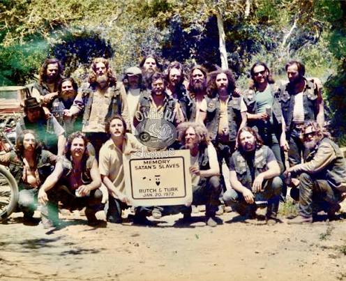 Outlaw Archive | Assorted Satans Slaves MC SFV yearly group portraits from  the 1970s before they patched over to become the HAMC SFV. | Instagram