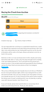 We did not find results for: Pay For My Mistake In Driving With A Revoked License And Get My Car Back From Auction Plot Twist It S A Drug Seized Car Dontfundme