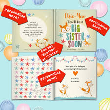 I'm a new big sister: You Ll Soon Be The Biggest Personalised Book By From Lucy Notonthehighstreet Com
