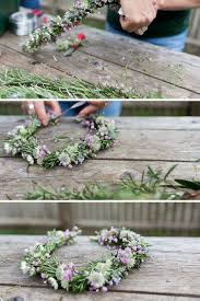 Diy Blumenkranz Binden Villa Josefina Blumenkranz Blumen Haarkranze Blumenkranz Selber Machen