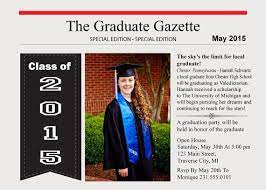 Once you have your graduation wording picked out, reference our comprehensive guide to graduation announcement etiquette and articles. Newspaper Graduation Announcement High School And College Graduation Invitation Graduation Announcements High School Graduation Invitations Graduation Party