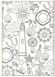 Just download one, open it in any pdf viewer and print. Nautical Collage Coloring Page Summer Coloring Pages Kindergarten Coloring Pages Mandala Coloring Books