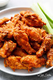 Crispy Buffalo Chicken Wings Are Baked Not Fried Using One Ingredient To Fool Any Crispy Chicken Wings Cooking Chicken Wings Baked Chicken Wings Buffalo