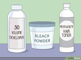 If you want to lighten hair that is naturally blonde, you need 20 volume cream developer. 3 Ways To Bleach Hair Blonde Wikihow