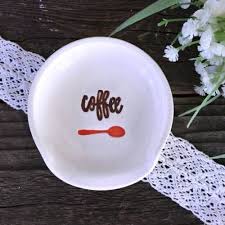 This shape is handmade from gray stoneware clay and glazed in white glaze. Celestina S Choise Coffee Spoon Rest Mini Spoon Holder Coffee Lover S Gift Ceramic Spoon Rest Free U S Shipping By Sayyourpiece Coffee Lover Gifts Coffee Spoon Coffee Lover
