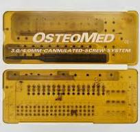 OsteoMed 3.0/4.0mm Cannulated Screw System Instrument Implant Set
