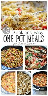 One Pot Meals Clean And Scentsible One Pot Meals Easy One Pot Meals Meals Here are incredibly easy dinner recipes for family. easy one pot meals