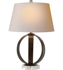E F Chapman Metal Banded 29 Inch 150 Watt Gilded Iron Decorative Table Lamp Portable Light Decorative Table Lamps Table Lamp Lamp
