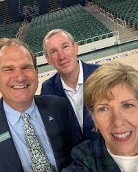 AOC CEO Michael C. Boblitz met with @georgiacollege President Cathy Cox  during a recent campus visit, where the commitment to providing a top-tier  education and preparing students for successful professional careers was