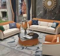 Penjualan Panas Sofa Kulit Modern Ruang Tamu Furnitur Mewah ...