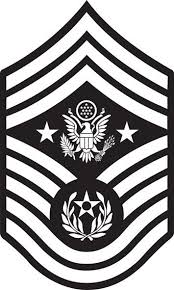 Chief Master Sergeant Of The Air Force B W Color U S Air Force Graphic Master Sergeant Air Force Insignia