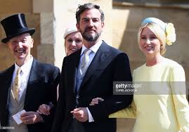Guests Markus Anderson And Izzy May Arrive For The Wedding Ceremony Actress Meghan Markle Ceremony Wedding Ceremony