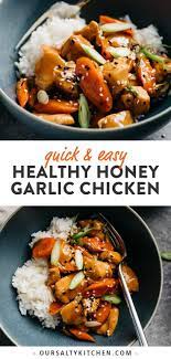 20 Minute Honey Garlic Chicken Recipe Honey Garlic Chicken Healthy Recipes Clean Recipes