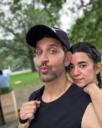 Saba Azad Poses With Her Lifeline Hrithik